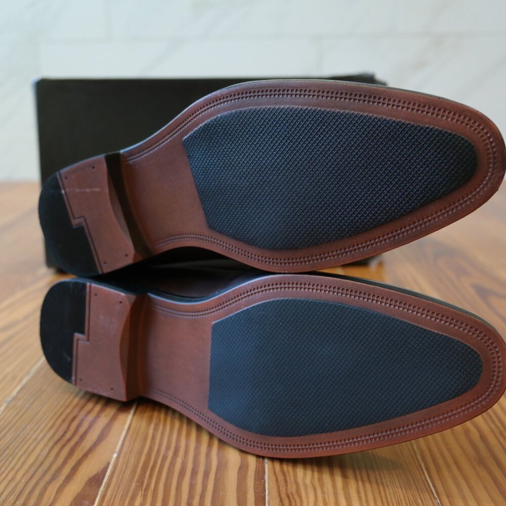 ALFANI Men's Declan Leather Tassel Loafers, Brown Size 8M - Picture 10 of 12